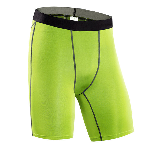 Men's PRO Tight Sports Shorts Fitness Running Quick Dry Breathable Stretch Shorts