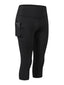 Women Solid Color Moisture Wicking Sport Yoga High Waist Pants
