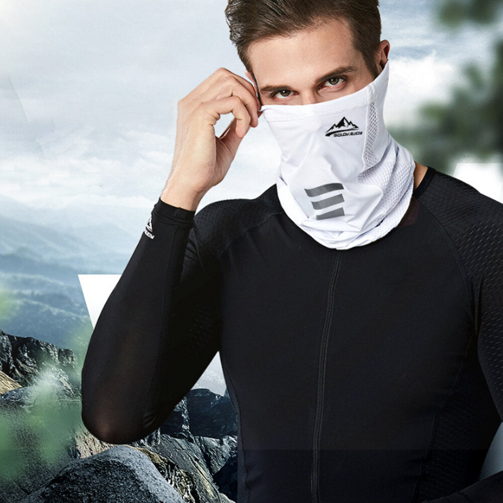 Multifunctional Bandana Face Scarf UV Protection Windproof An-dust Neck Gaiter Headwear for Women Men Hair Accessories Secondary image