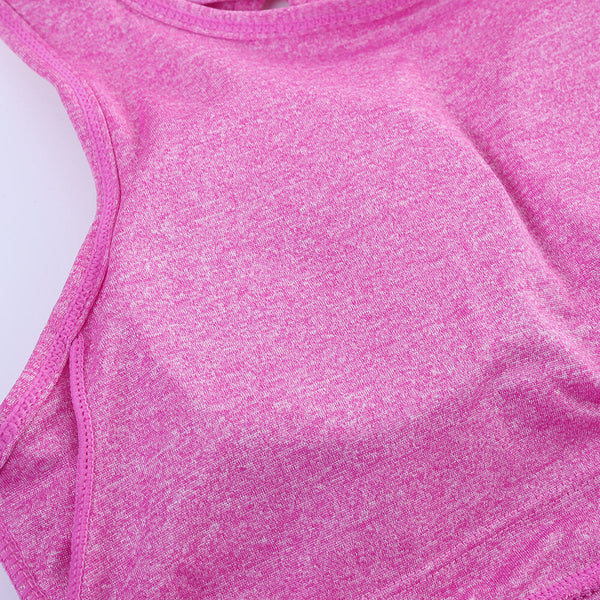 Hollow Out Beauty Back Quick Drying Shockproof Yoga Sports Bra