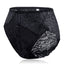 Plus Size Luxury Lace Floral Breathable Briefs