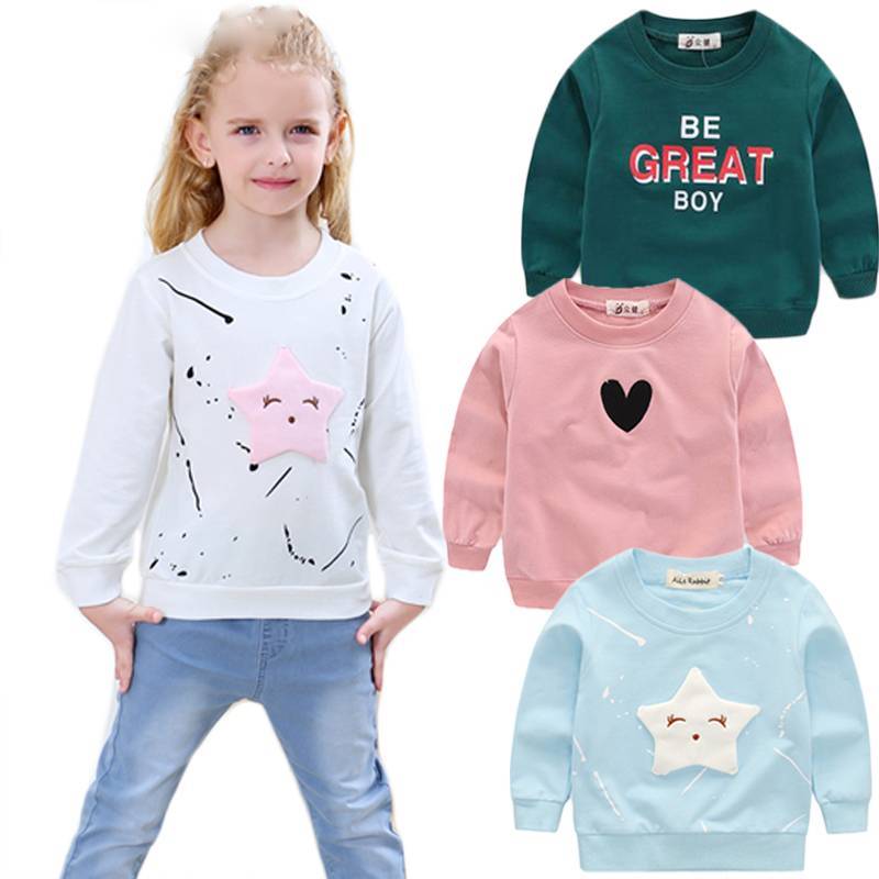 Baby Girls Banner Star Long Sleeve T Shirts Main image