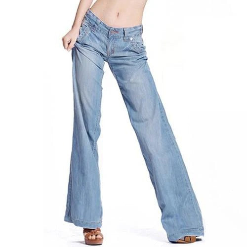 Fashion Slim Temperament Casual Vintage Wide-Legged Jeans Secondary image