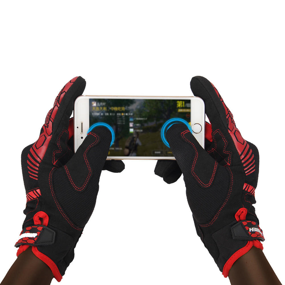 Motorcycle Motocross Full Finger Gloves Anti-slip Off Road Racing Touch Screen Secondary image