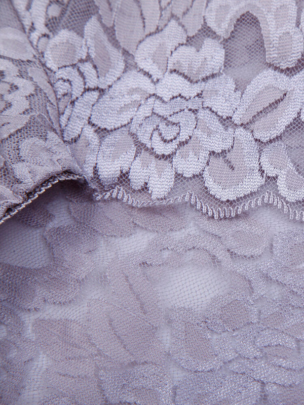 Women's Floral Lace Mid-Rise Hip-Lifting Panties