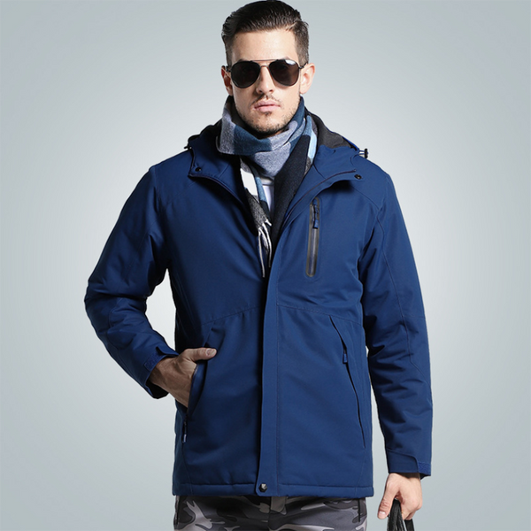 Electric Heated Coat USB Charging Smart Winter Jacket Men & Women Outdoor Hiking Waterproof