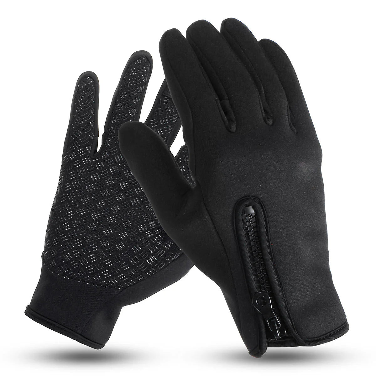 Unisex Touchscreen Ski Gloves: Warm, Windproof, Waterproof Fleece for Winter Sports & Cycling Main image