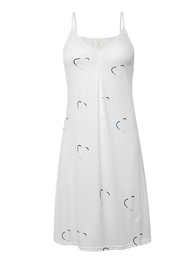 Women's Sleeveless Flower V Neck Fruit  Pattern Casual Holiday Strap Dress Secondary image