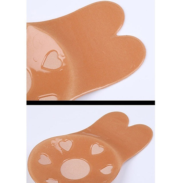 Women's Bras & Bralettes Strapless Full Coverage Solid Color Sexy Micro-elastic Push Up Invisible Christmas Date Party & Evening