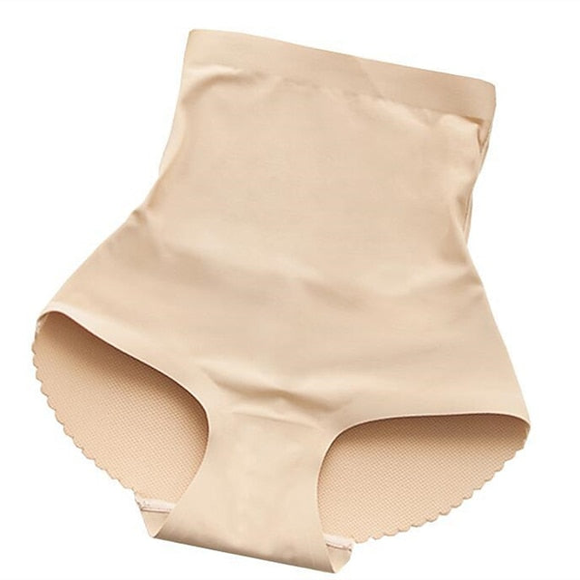 Women Shapewear Underwear Lingerie Slimming Tummy Control Body Shaper Fake Ass Butt Lifter Briefs Lady Sponge Padded Butt Push Up Panties