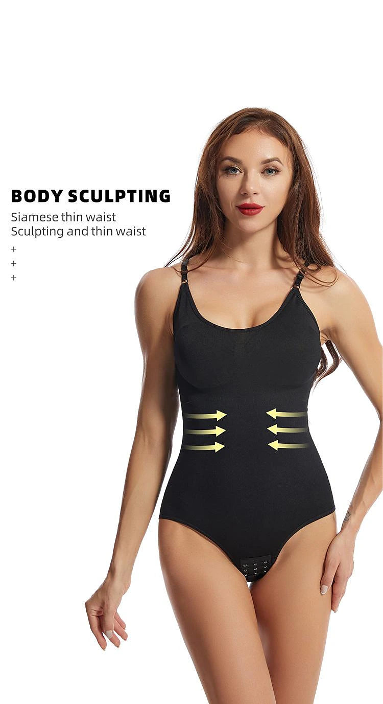 Shapewear Tummy Control Fajas Colombianas High Compression Body Shaper for Women Butt Lifter Thigh Slimmer