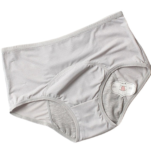 Women Period Underwear Heavy Flow Leak Proof Menstrual Panties Cotton Postpartum Bleeding Brief