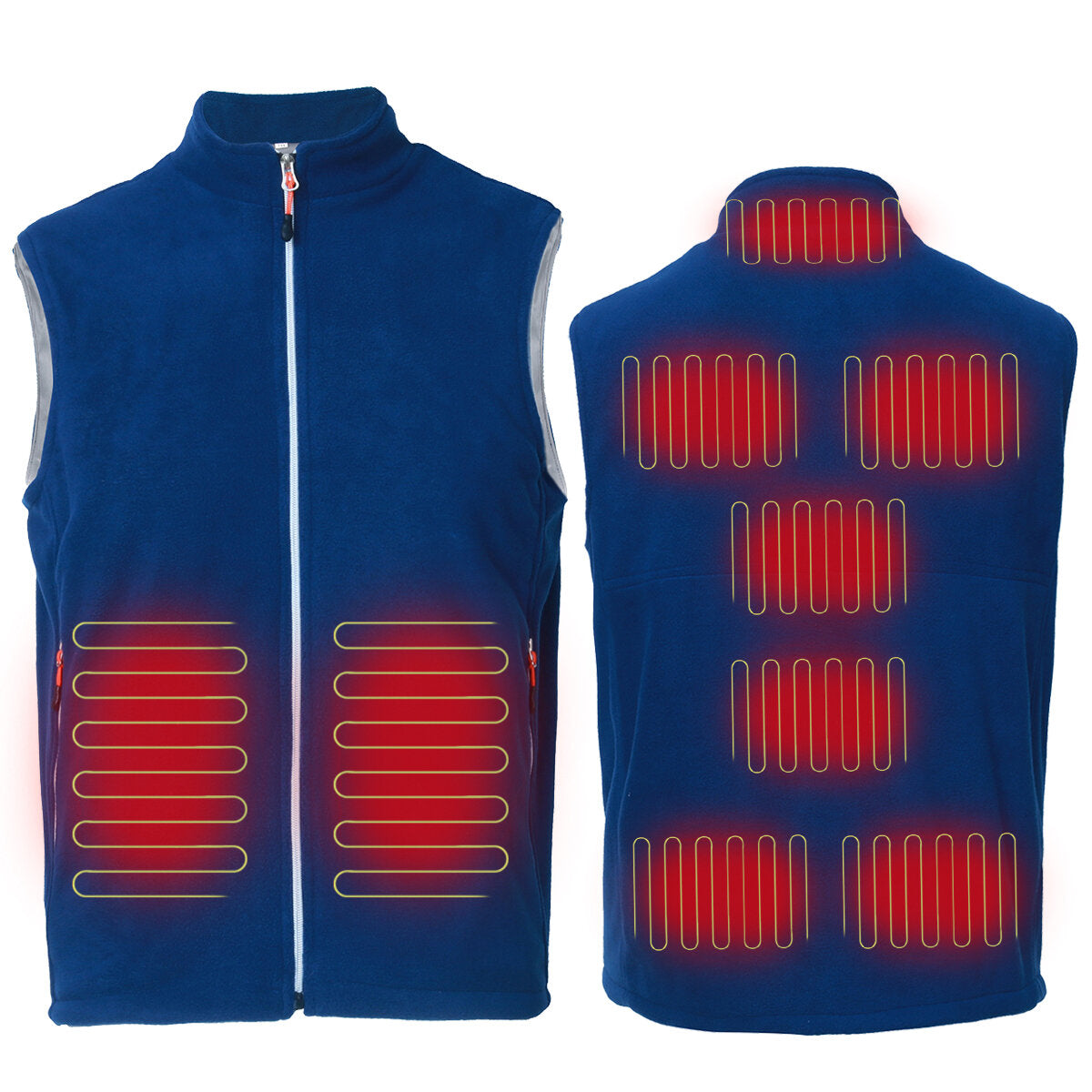 USB Heated Vest - Electric Heating Pads for Men & Women, Winter Warm Jacket with Intelligent Temperature Control Secondary image