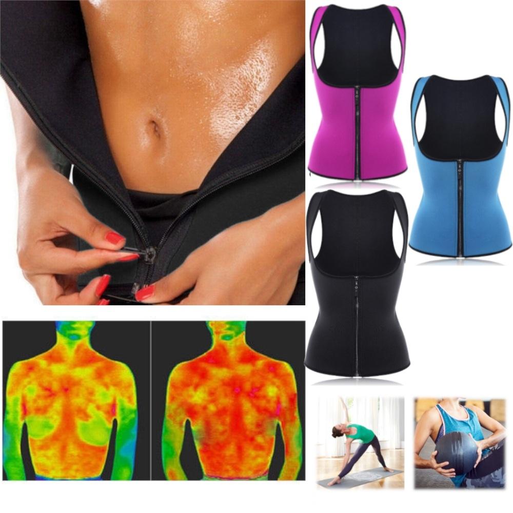 Women Front Zip Sports Trainer Cincher Corset Waist Shapewear Vest Plus Size Polyester Neoprene Vest Secondary image