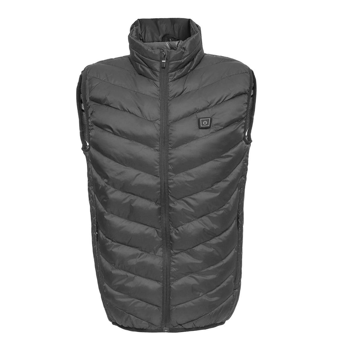 USB Heated Vest Jacket - Electric Thermal Pads for Motorcycle Winter Warmth Secondary image