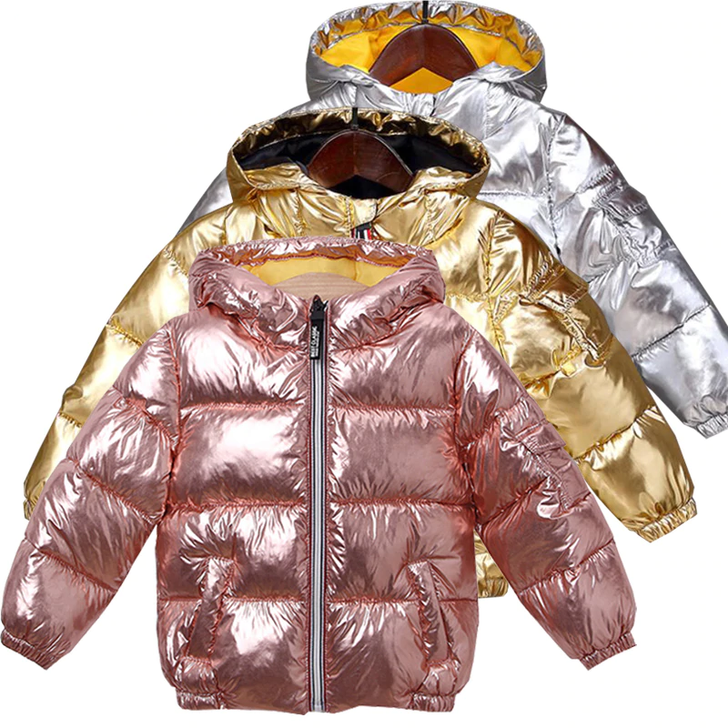 Boys And Girls Winter Jacket For Kids Down Cotton - Sheseelady Main image
