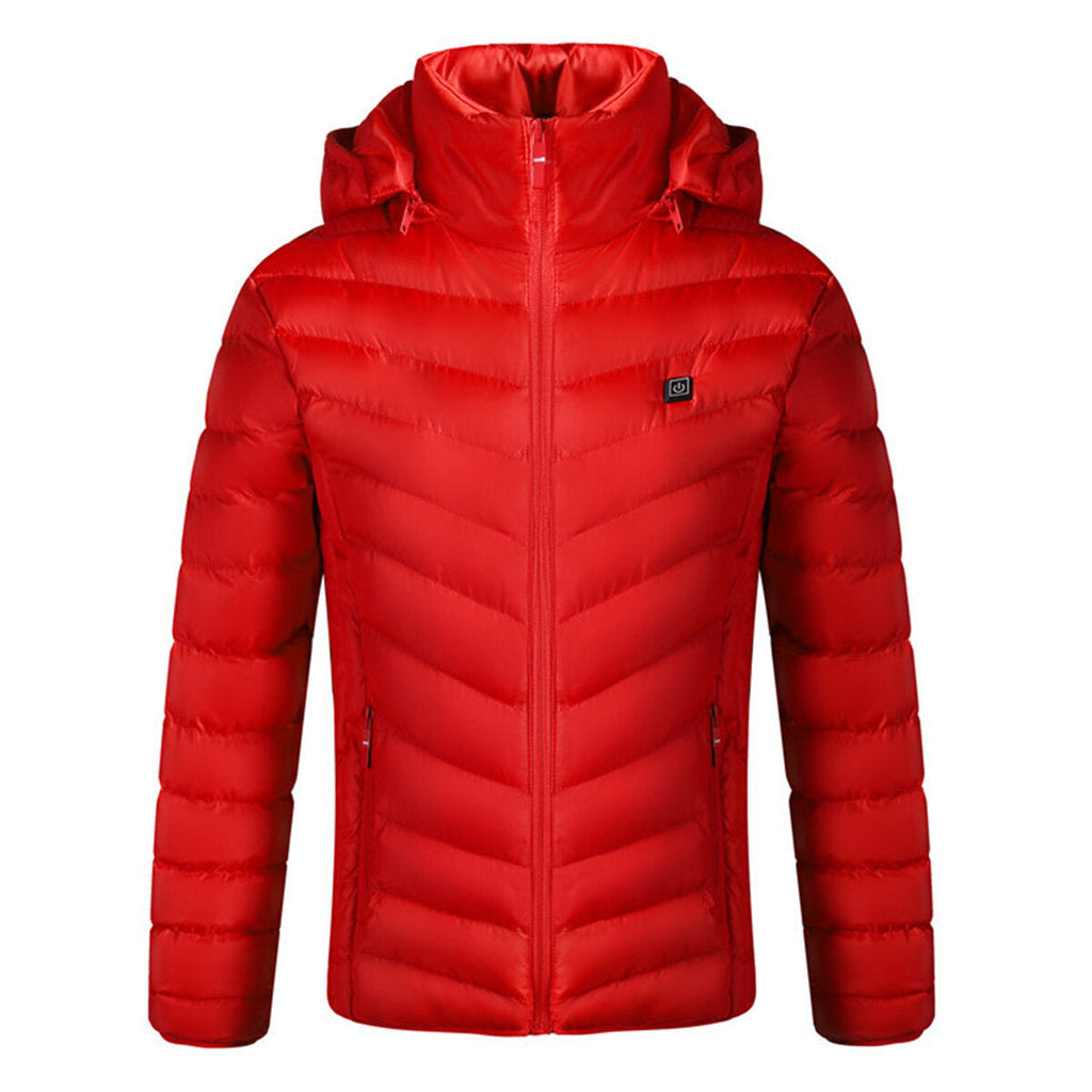 USB Rechargeable Heated Jacket - Winter Warmth for Men & Women