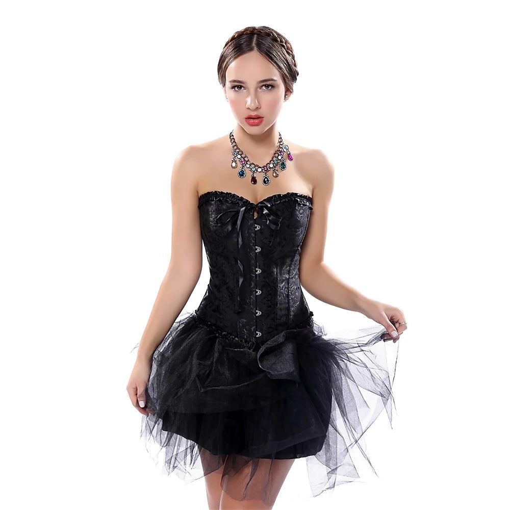 European and American Fashion Wedding Evening Dress Bottoming Abdomen Body Shaper Palace Corset Main image