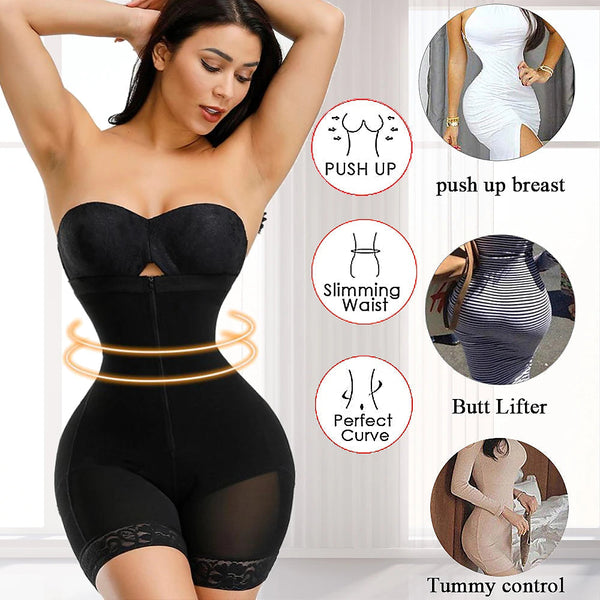 Women Slimming Body Shaper Seamless Butt Lifter Bodysuits Push Up Shapewear Underwear Corset Fajas Colombianas Waist Trainer Bodysuit