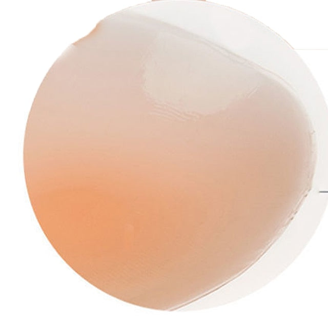 Women's Bras & Bralettes Water Bras & Gel Bras Strapless Full Coverage Solid Color Micro-elastic Breathable Invisible Wedding Party Valentine's Day Casual Daily Silica Gel Pink , 1 set Secondary image