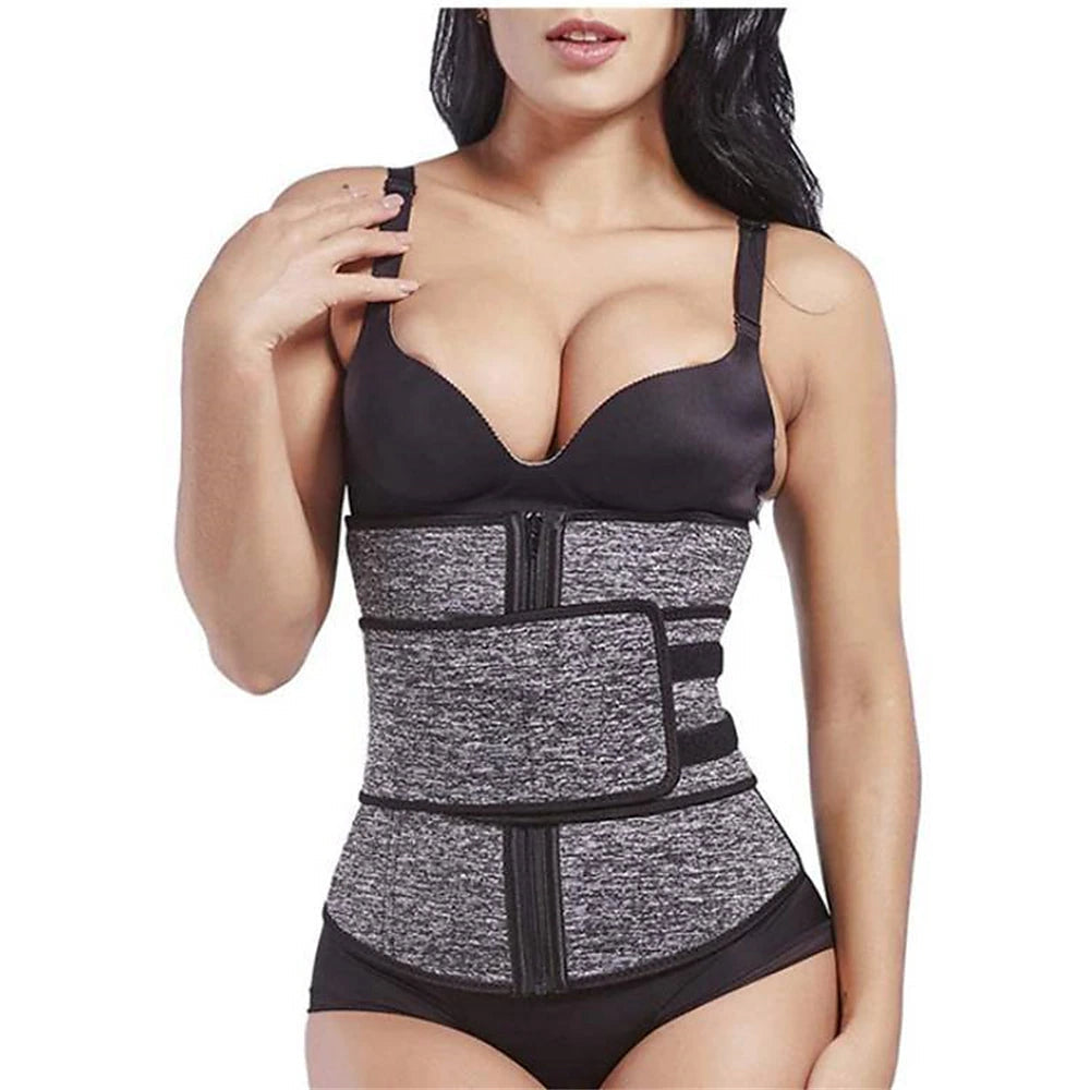 Adjustable Belly Waist Belt Fitness Sports Waist Belt Velcro Corset Artifact