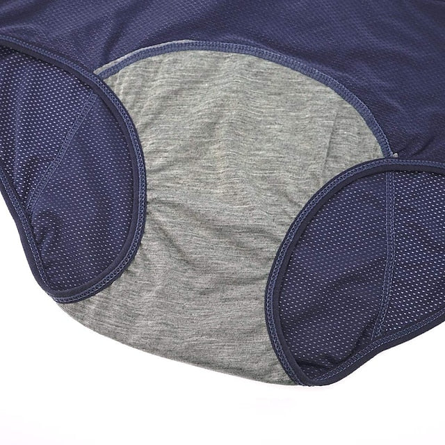 Women Period Underwear Heavy Flow Leak Proof Menstrual Panties Cotton Postpartum Bleeding Brief