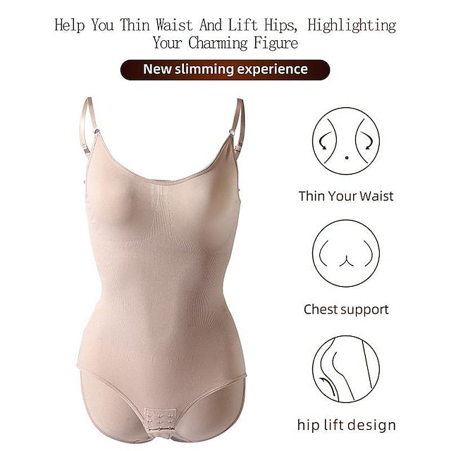 Shapewear Tummy Control Fajas Colombianas High Compression Body Shaper for Women Butt Lifter Thigh Slimmer