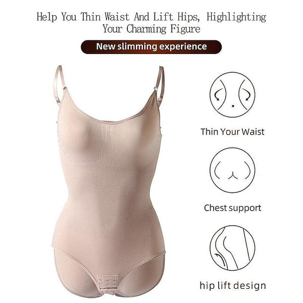 Shapewear Tummy Control Fajas Colombianas High Compression Body Shaper for Women Butt Lifter Thigh Slimmer