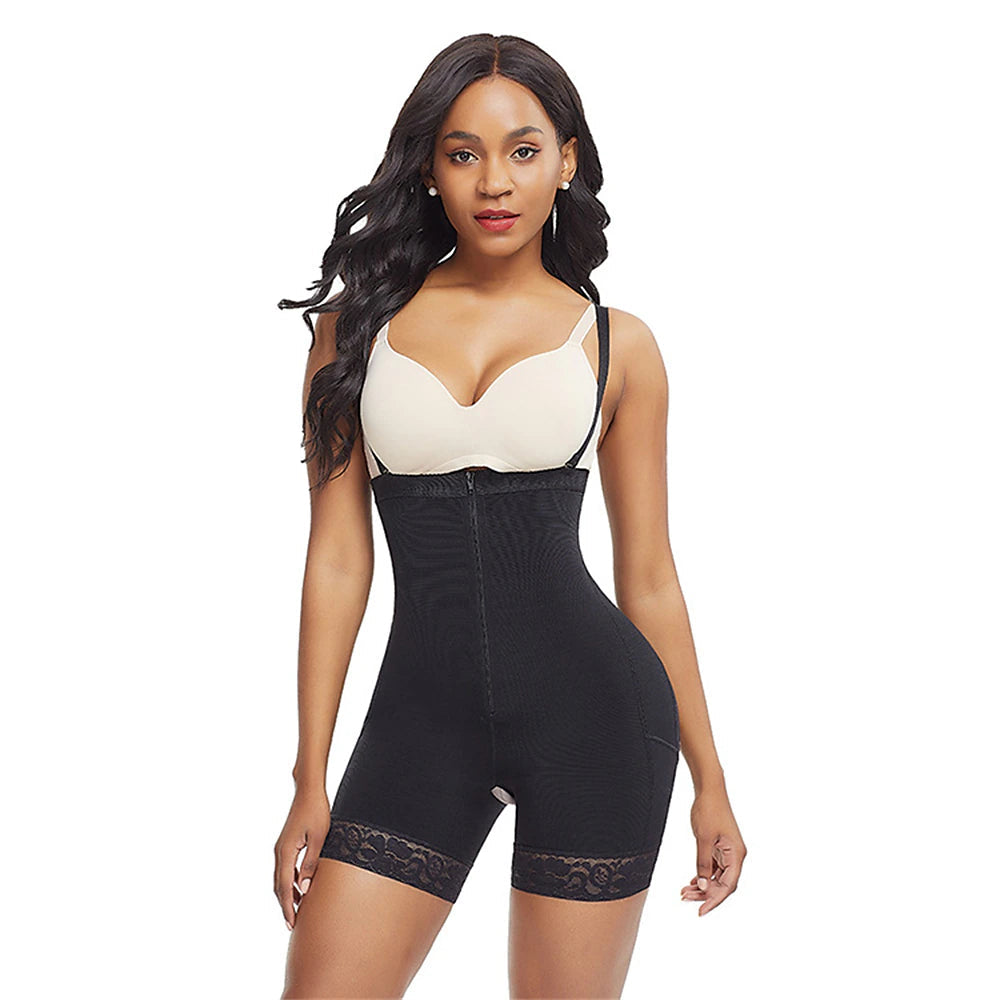 Shapewear for Women Seamless Firm Triple Control Faja Plus Size Thigh Slimmer Tummy Control Body Shaper