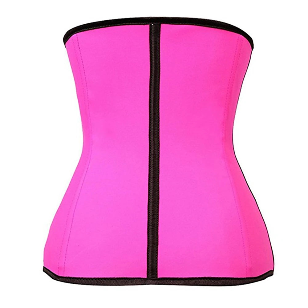 Latex Shapewear Waist Trainer Belt for Sports and Corset Support