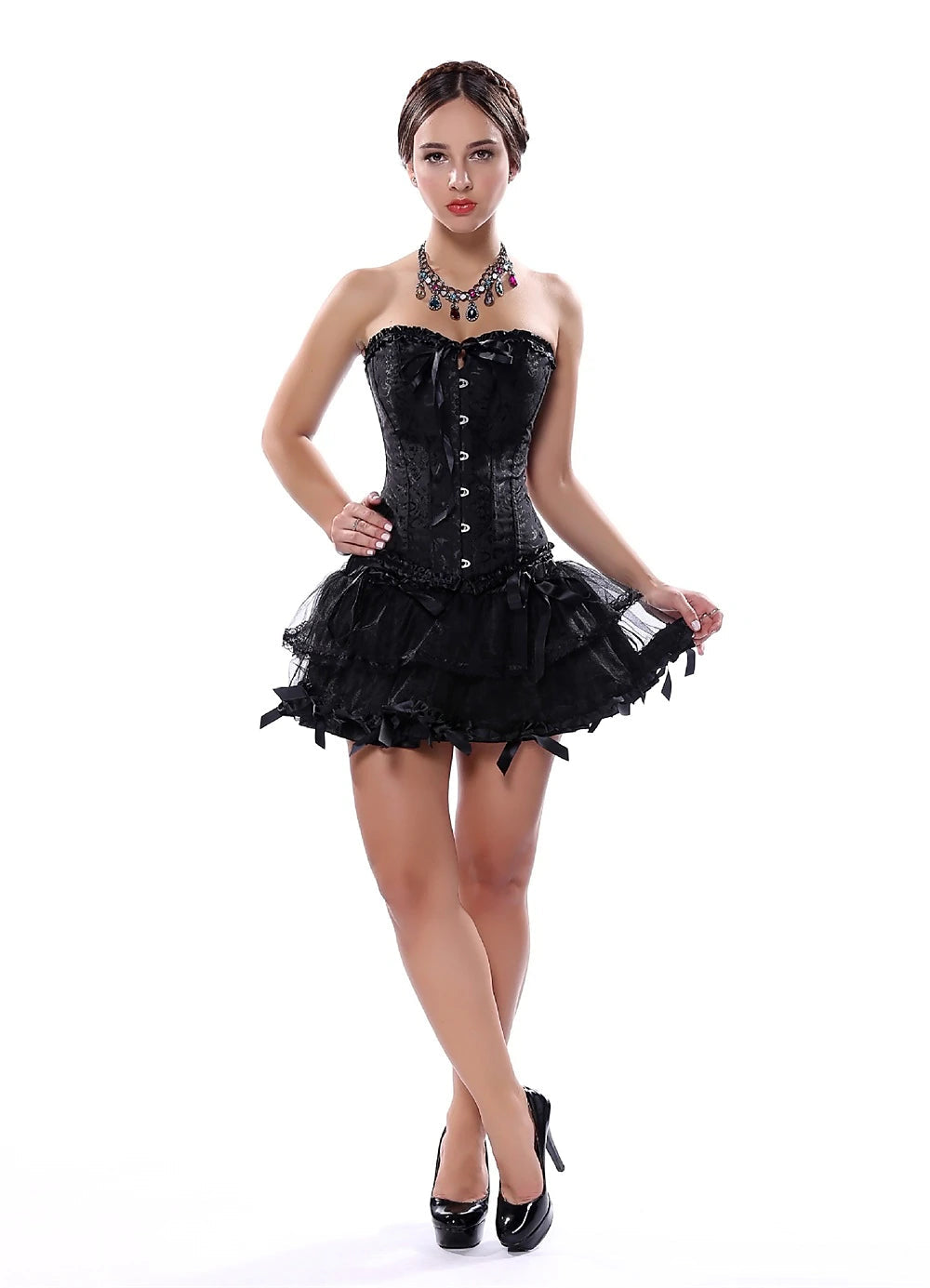 European and American Fashion Wedding Evening Dress Bottoming Abdomen Body Shaper Palace Corset