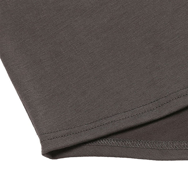 Women's Pajamas Nightgown Nighty Pjs Pure Color Simple Comfort Home Daily Bed Polyester Breathable Gift V Wire Long Sleeve Fall Spring Navy Blue Gray