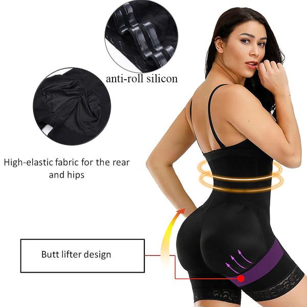 Women Slimming Body Shaper Seamless Butt Lifter Bodysuits Push Up Shapewear Underwear Corset Fajas Colombianas Waist Trainer Bodysuit