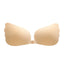 Women's Plus Size Bras & Bralettes Adhesive Bra Strapless 3,4 Cup Solid Color Micro-elastic Breathable Push Up Invisible Wedding Party Party & Evening Silica Gel , 1 PC