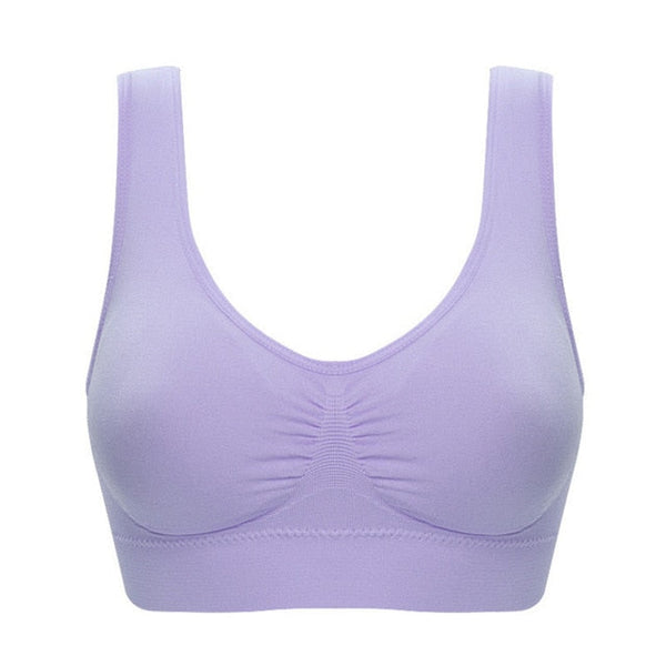 Stylish Women's Quick-drying Sports Bras Plus Size