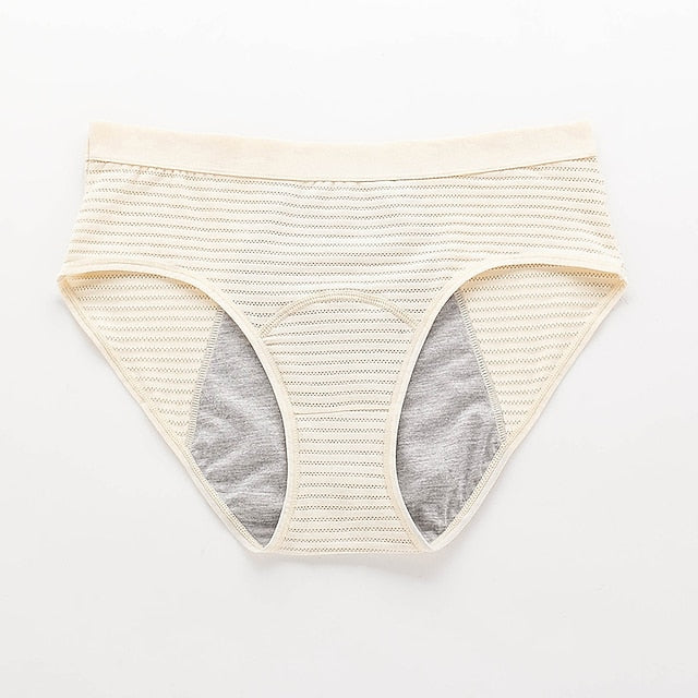 Period Underwear Leak Proof Hipster Cotton Menstrual Panties Women Heavy Flow First Period Starter Kit Briefs