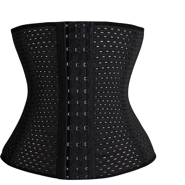 Women's Waist Trainer Corset Shapewear Slimming Belt Body Shaper 3-Breasted