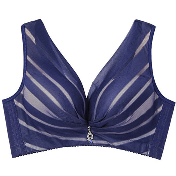 Women's Push Up Bras 34 Cup Lace Pure Color Hook & Eye POLY Sexy 1PC Plus Size