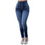 Leisure Stretchy Women's High Waisted Skinny Denim Jeans