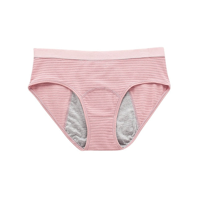 Period Underwear Leak Proof Hipster Cotton Menstrual Panties Women Heavy Flow First Period Starter Kit Briefs Secondary image