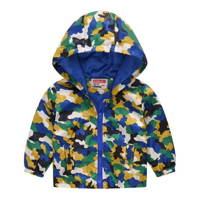 Stylish Skin-friendly Children's Waterproof Windbreaker