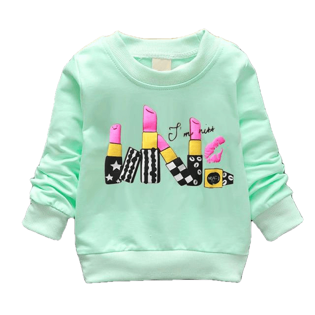 6 Cats Long Sleeves Sweater Girls Kids T-Shirt Clothes Secondary image