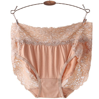 Ropa Interior Femenina Lace Sexy Lingeries Briefs Women Underwear Plus Size 6Xl High Waist Women'S Panties