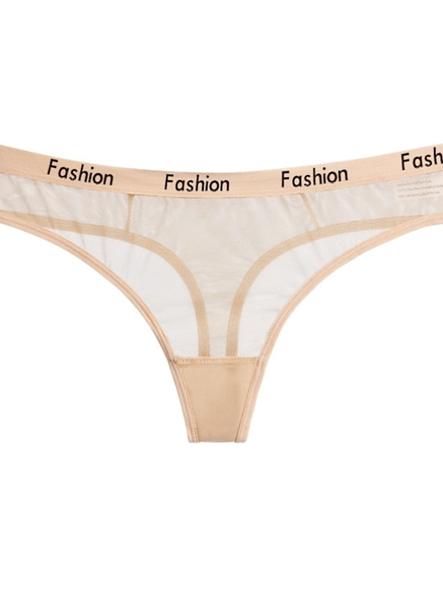 Women's Sexy Panties Basic Panties G-strings & Thongs Panties Brief Underwear