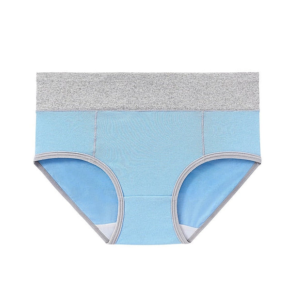 Women‘s High Waisted Cotton Underwear Soft Breathable Panties Stretch Briefs Regular & Plus Size 1 Piece