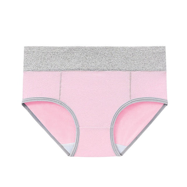 Women‘s High Waisted Cotton Underwear Soft Breathable Panties Stretch Briefs Regular & Plus Size 1 Piece