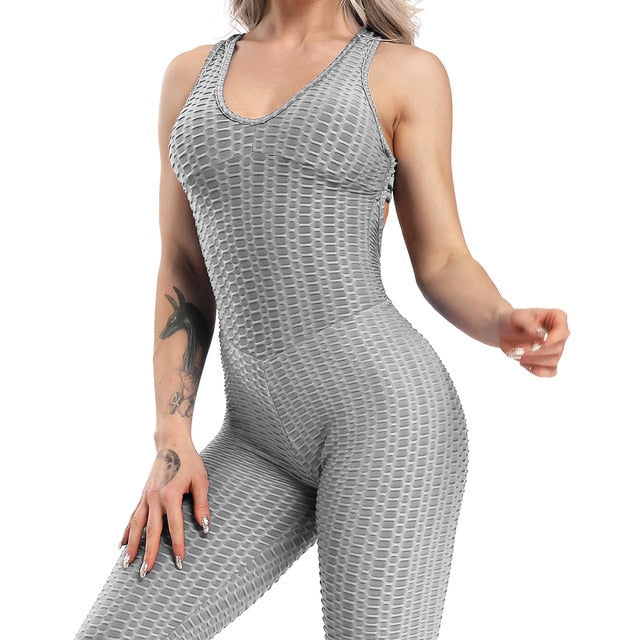 Fashionable Sexy Women's Sleeveless Backless Sportswear