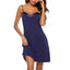 Women's Modal Pajamas Nightgown Sleeveless Backless Square Neck Spring Summer Comfort
