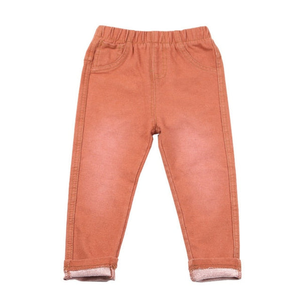4 Colors Denim Pants And Cotton Trousers For Unisex Kids - Sheseelady