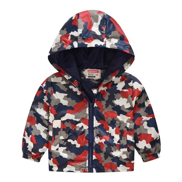 Stylish Skin-friendly Children's Waterproof Windbreaker
